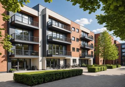 Modern student accommodation building