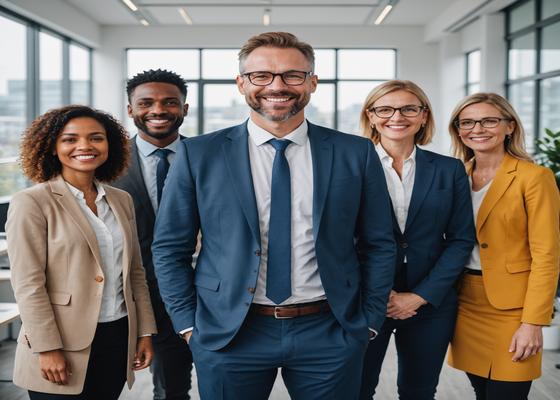 AECC team in the office